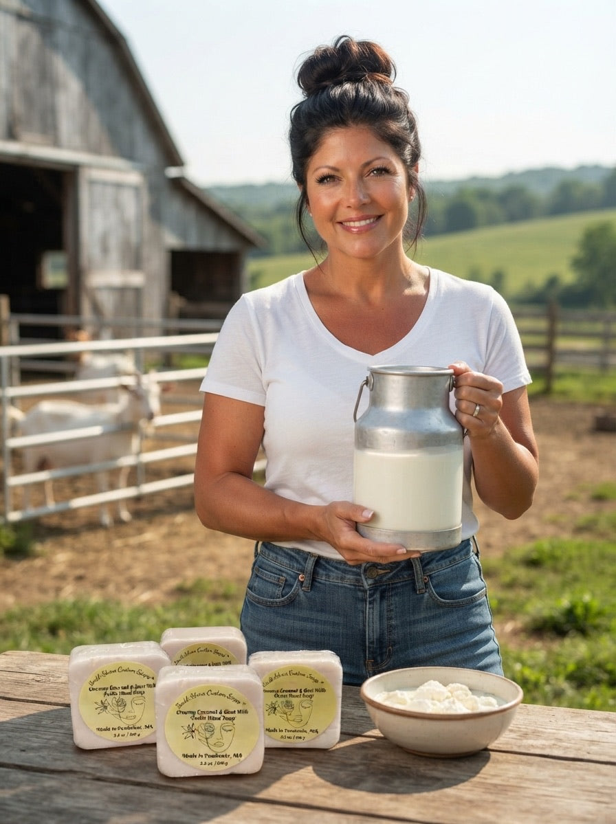 Creamy Coconut & Goat Milk Petite Hand Soap