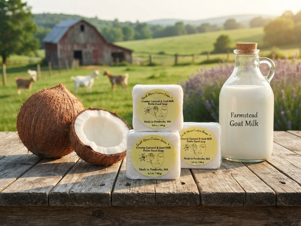 Creamy Coconut & Goat Milk Petite Hand Soap
