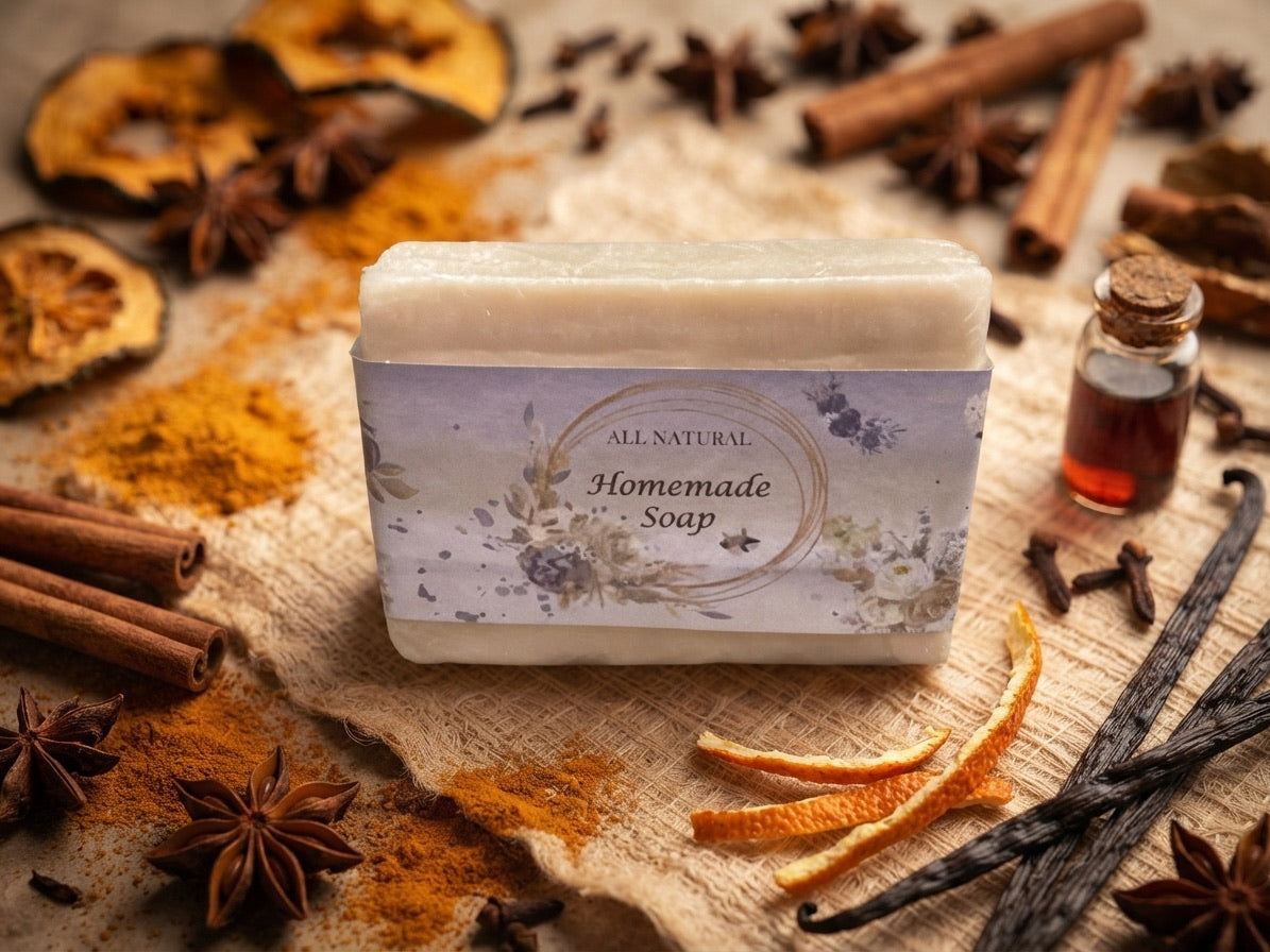 Spiced Vanilla Sugar Shea Butter Soap