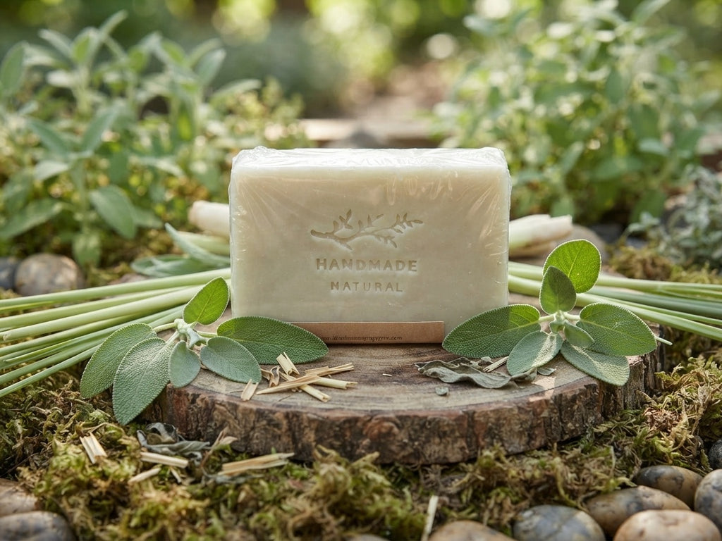 Sage + Lemongrass Goat Milk & Honey Soap