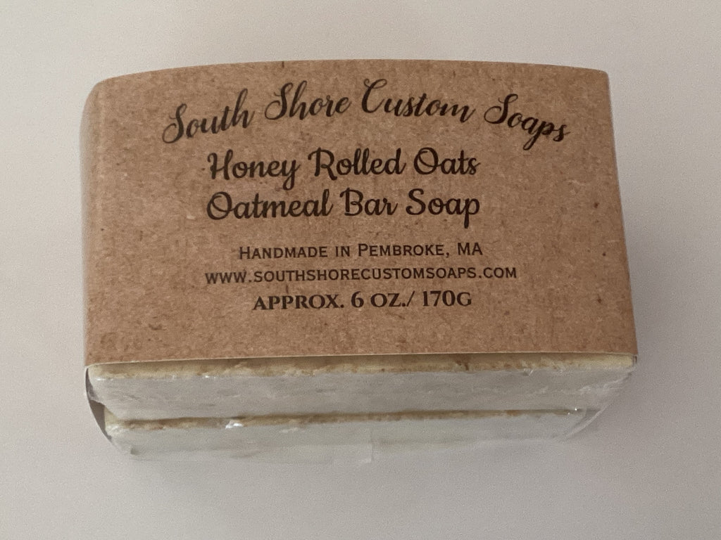 Honey Rolled Oats Oatmeal Bar Soap-2 pack
