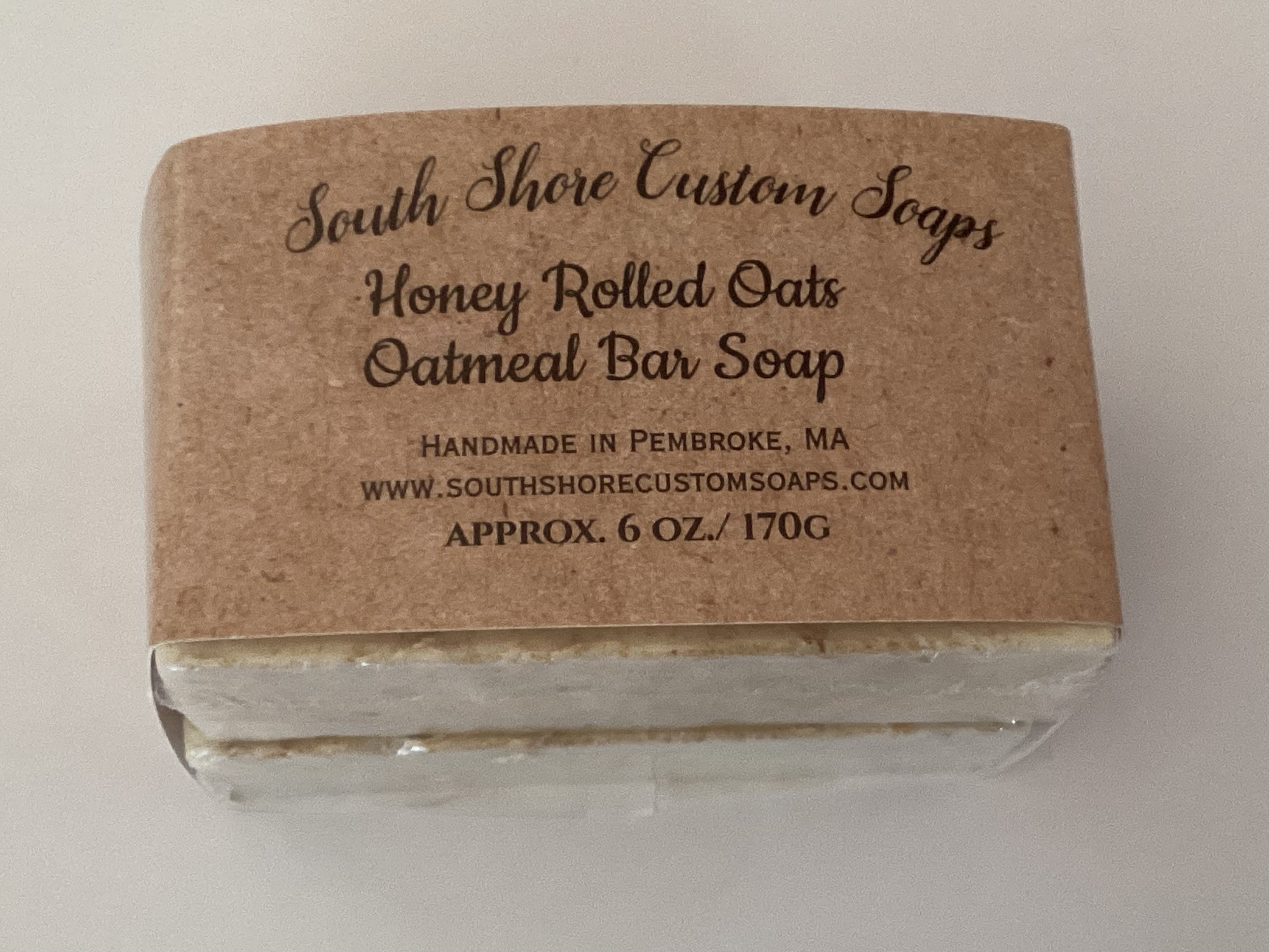 Honey Rolled Oats Oatmeal Bar Soap-2 pack