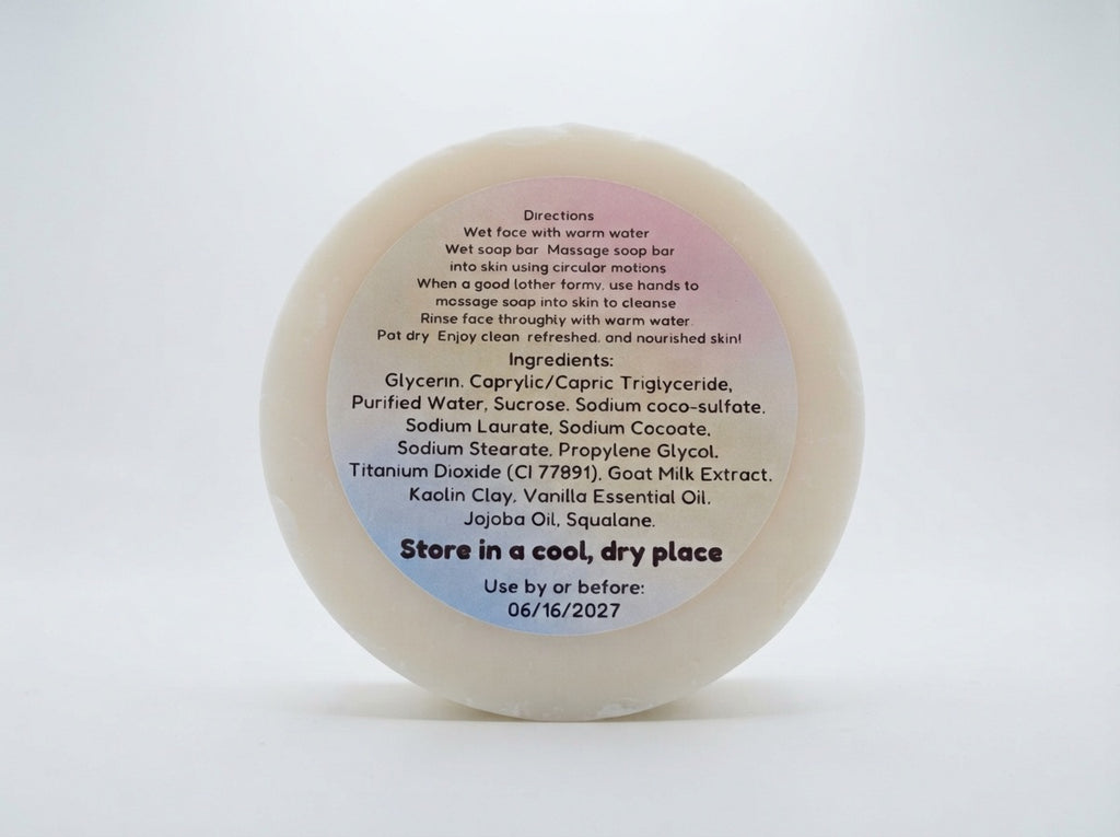 Kaolin Clay + Goat Milk Facial Cleansing Soap