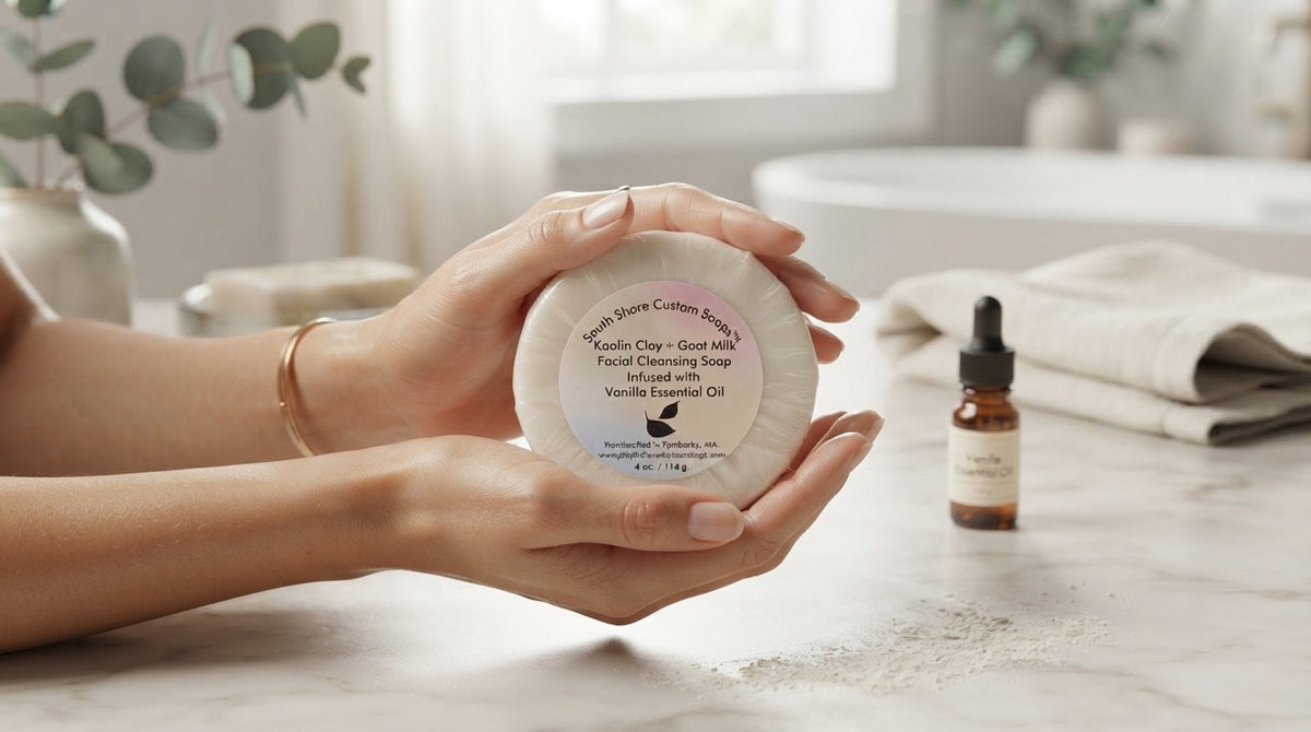 Kaolin Clay + Goat Milk Facial Cleansing Soap