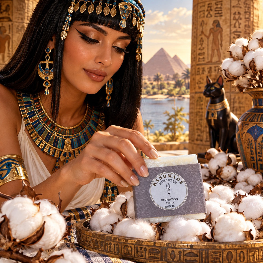 Egyptian Cotton Shea Butter Soap