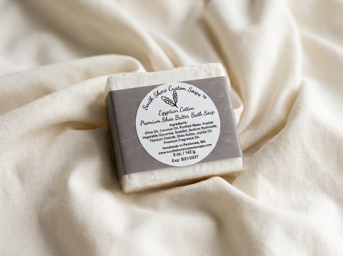Egyptian Cotton Shea Butter Soap