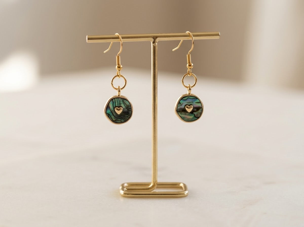 Abalone Shell Fashion Earrings