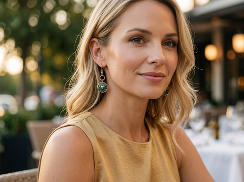 Abalone Shell Fashion Earrings