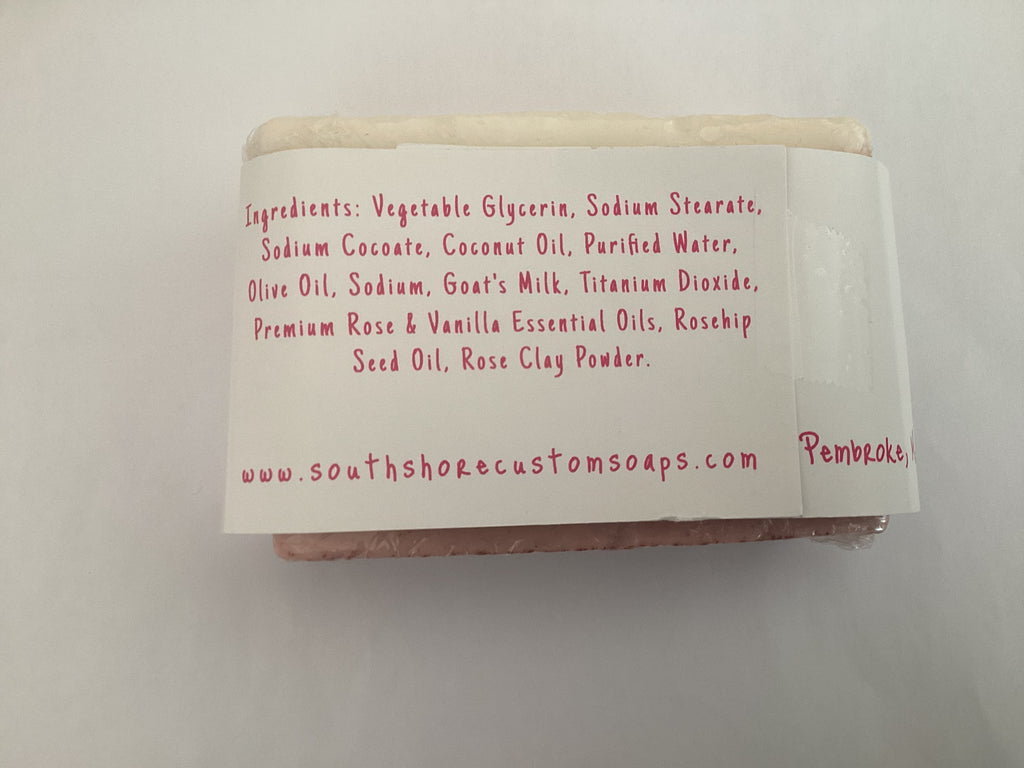 Rose & Vanilla Goat Milk Soap