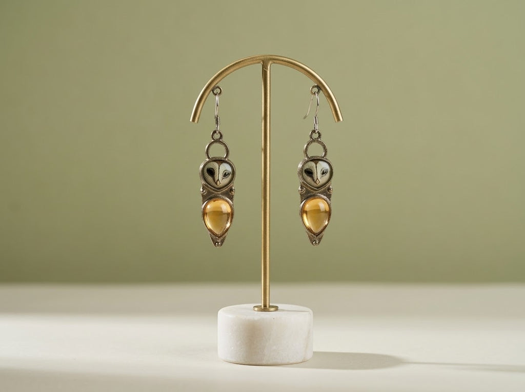 Woodland Owl Earrings