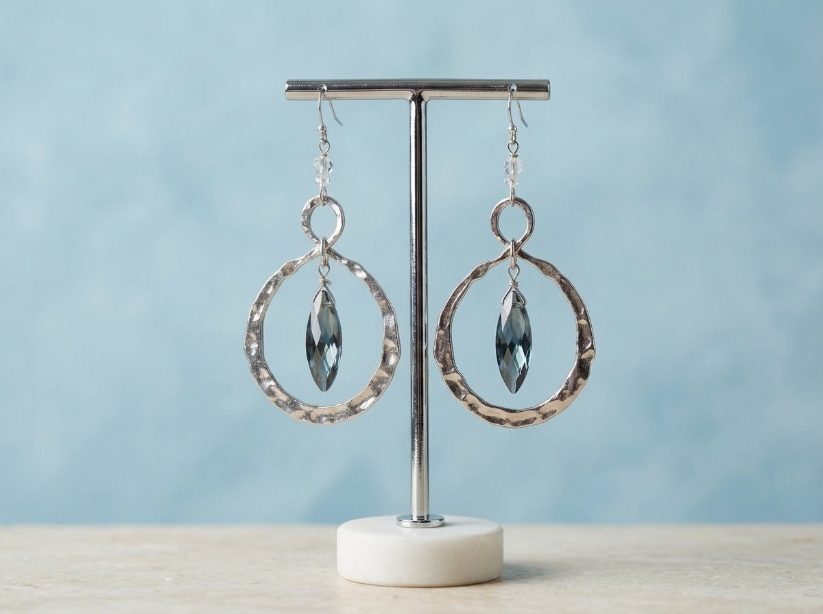 Blue Prism Earrings