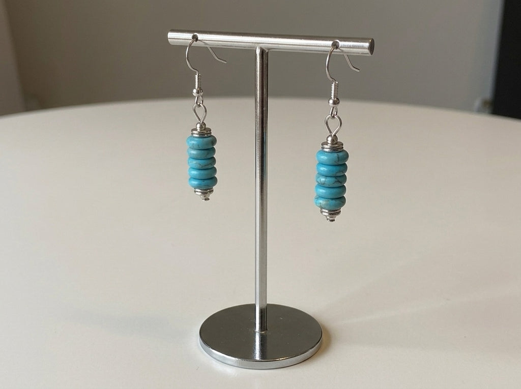 Turquoise Beads Fashion Earrings