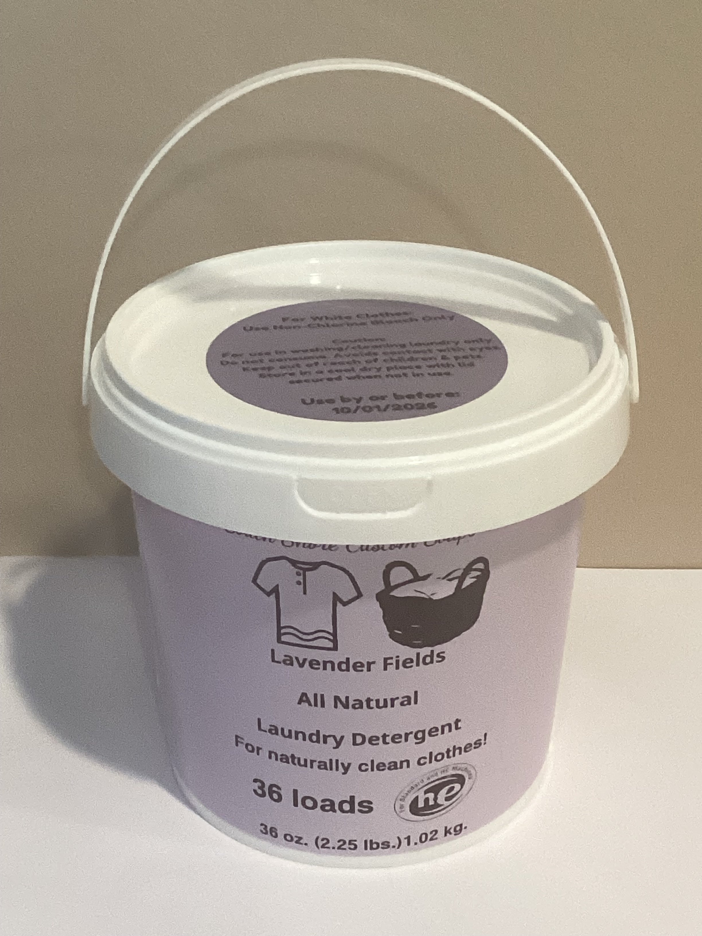 Lavender Fields All Natural Laundry Detergent