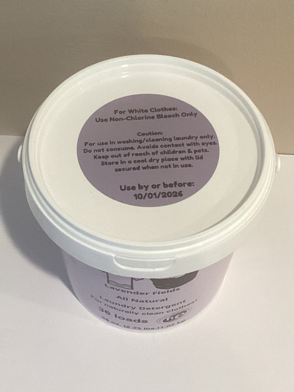 Lavender Fields All Natural Laundry Detergent