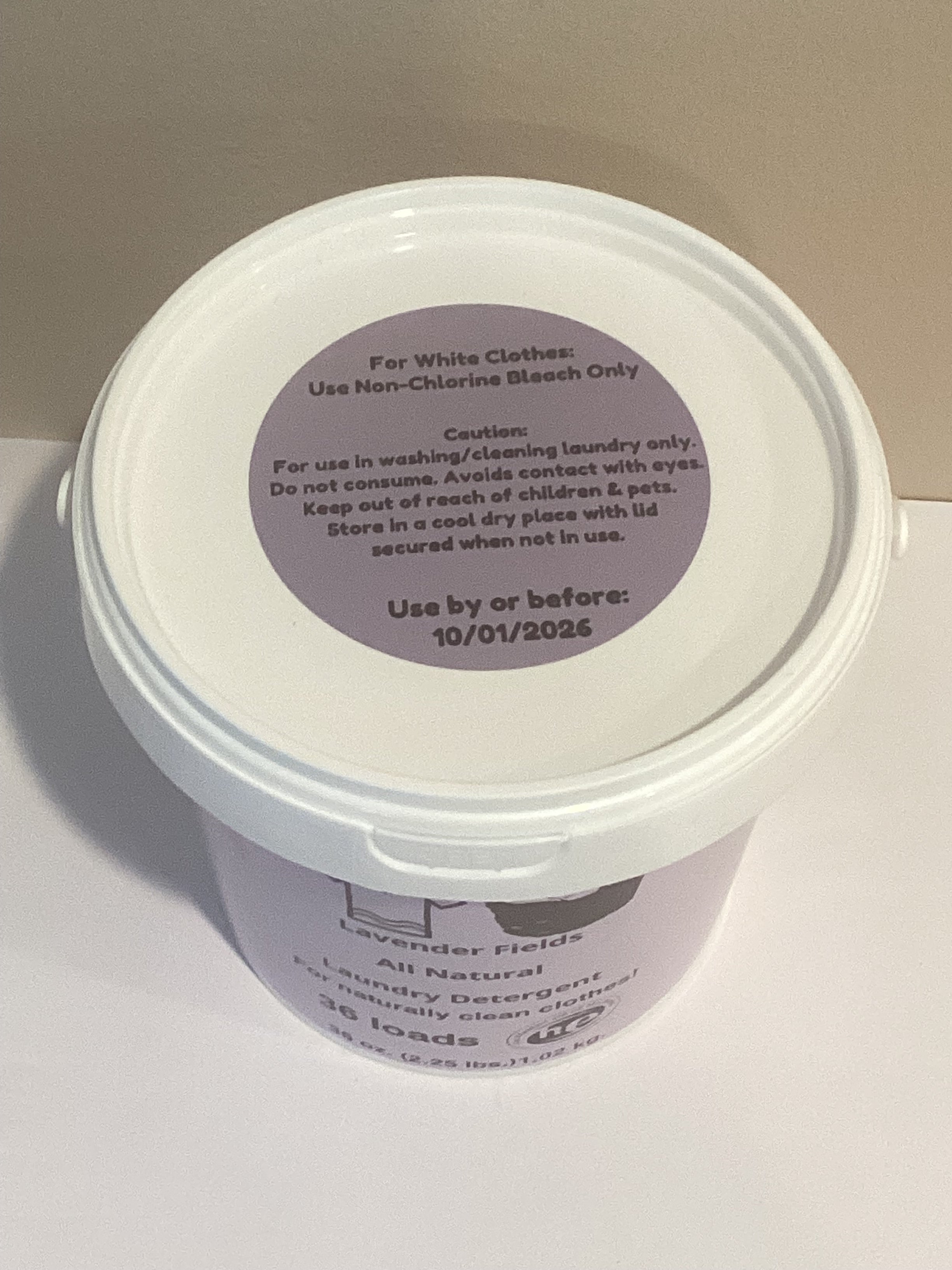 Lavender Fields All Natural Laundry Detergent