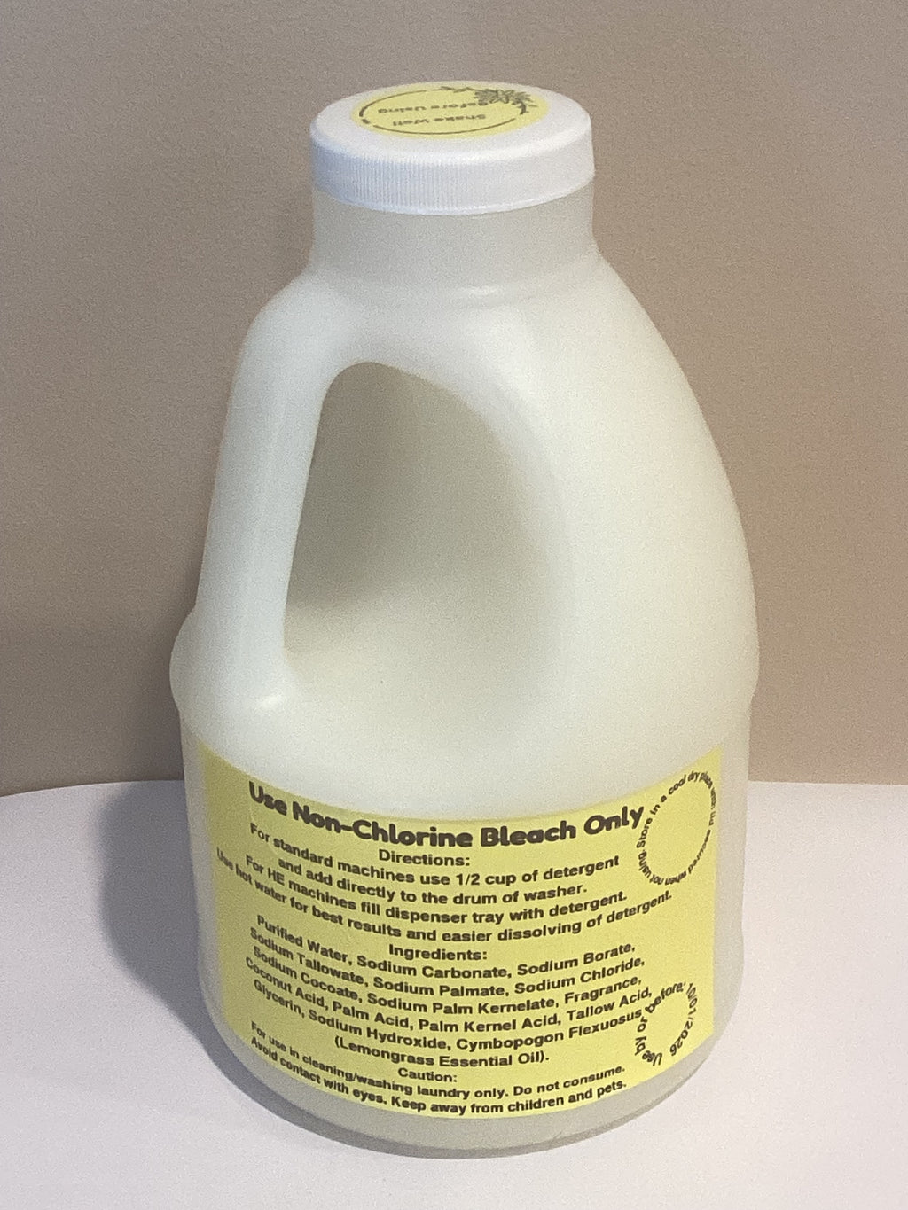Lemongrass All Natural Liquid Laundry Detergent