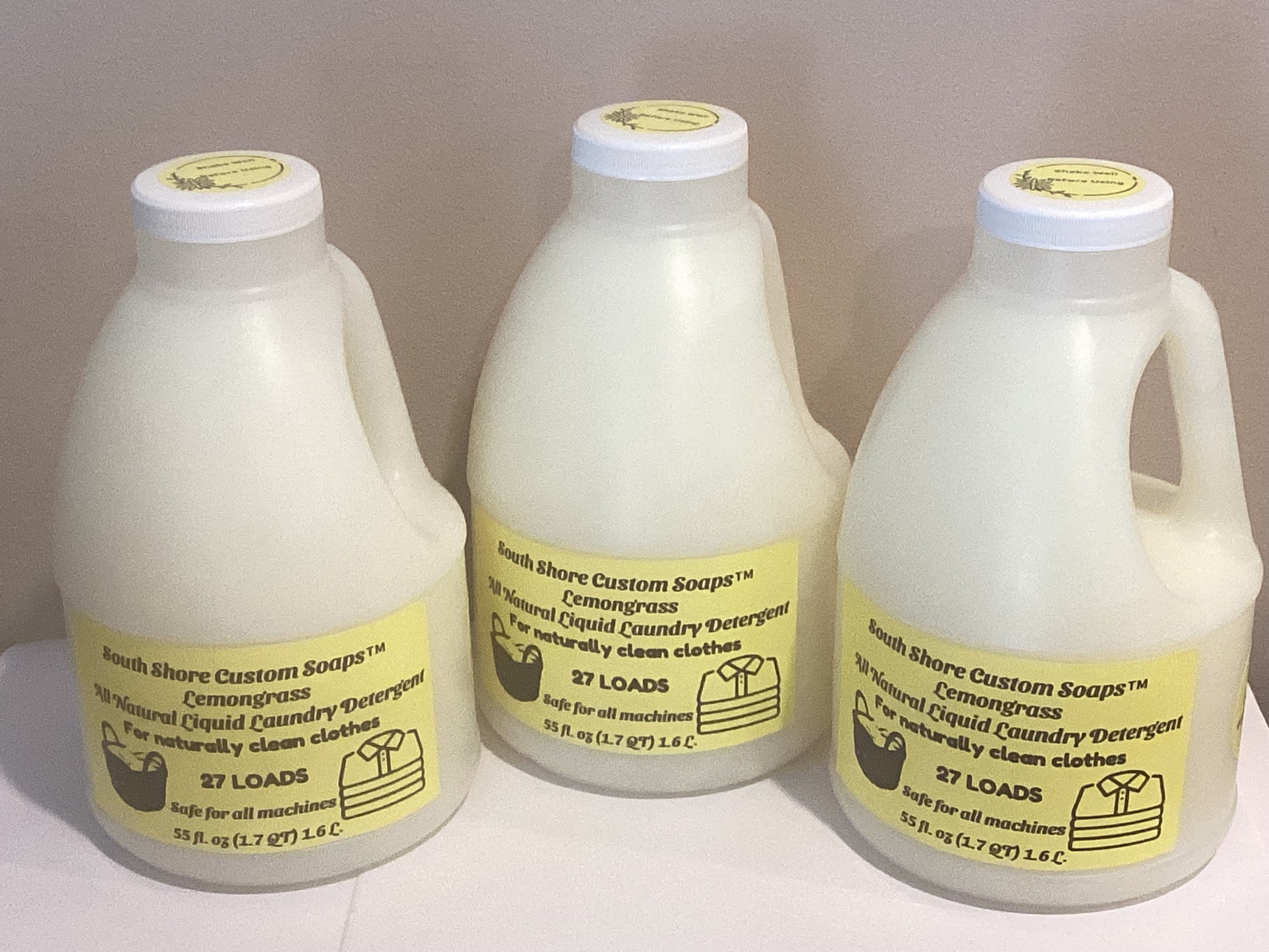 Lemongrass All Natural Liquid Laundry Detergent