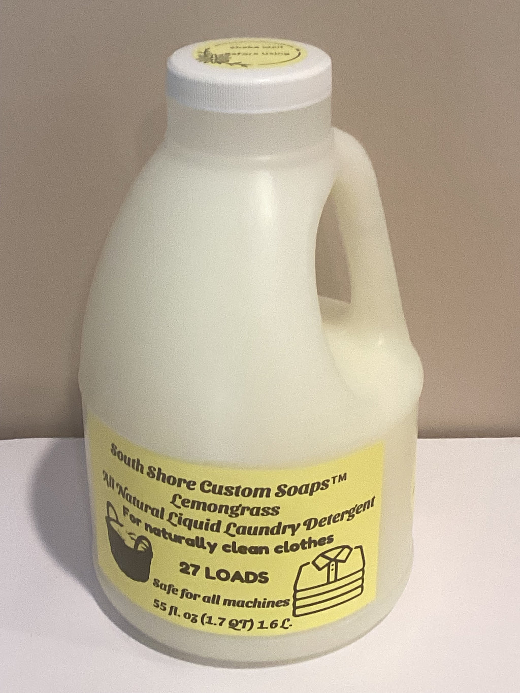 Lemongrass All Natural Liquid Laundry Detergent