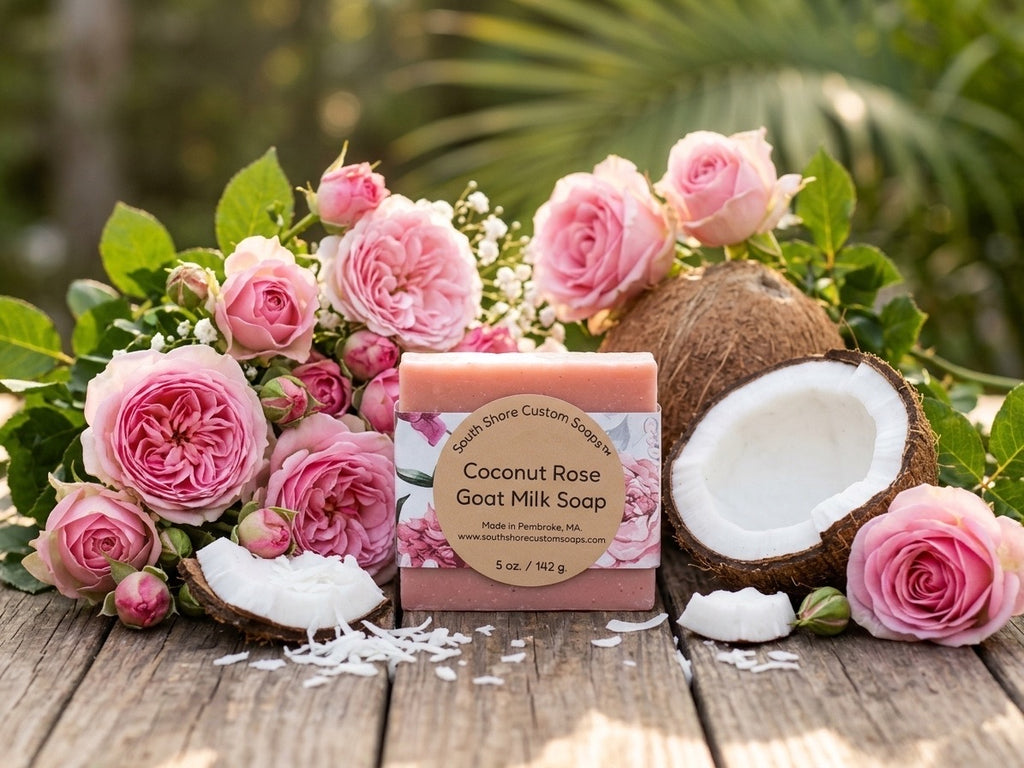 Coconut Rose Goat Milk Soap