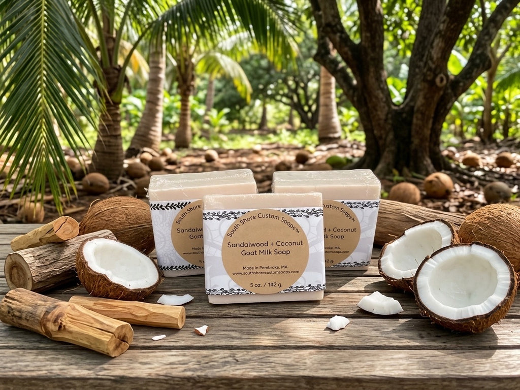 Sandalwood + Coconut Goat Milk Soap
