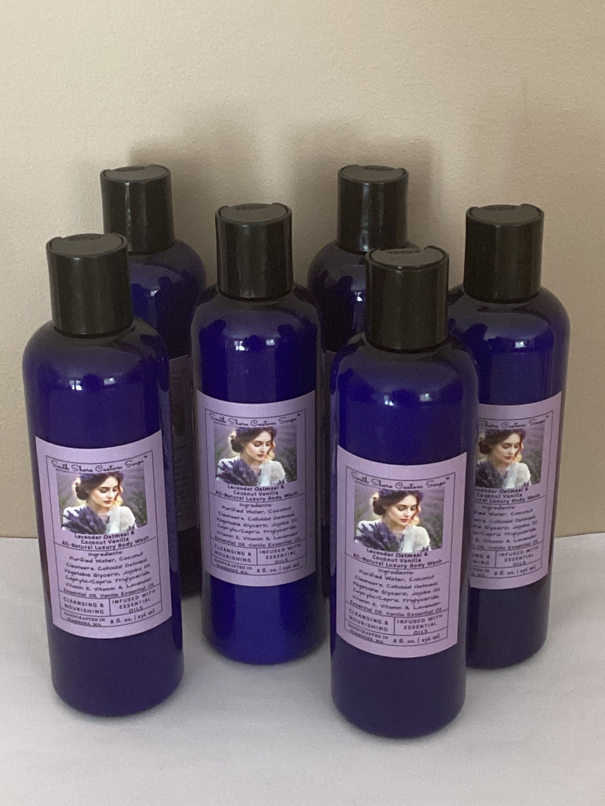 Lavender Oatmeal & Coconut Vanilla All-Natural Luxury Body Wash