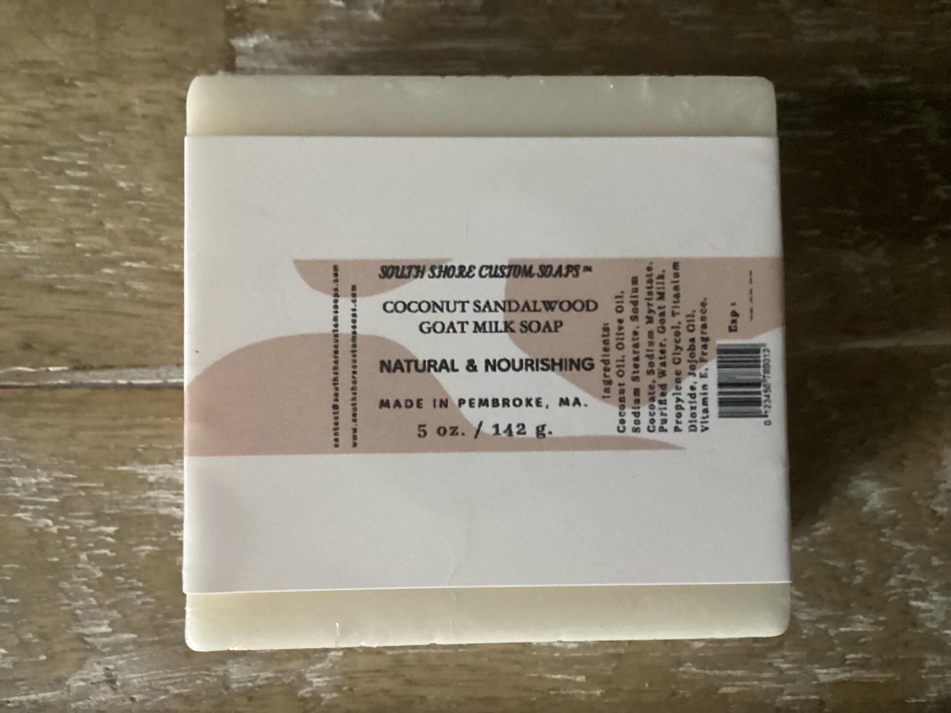 Coconut Sandalwood Goat Milk Soap