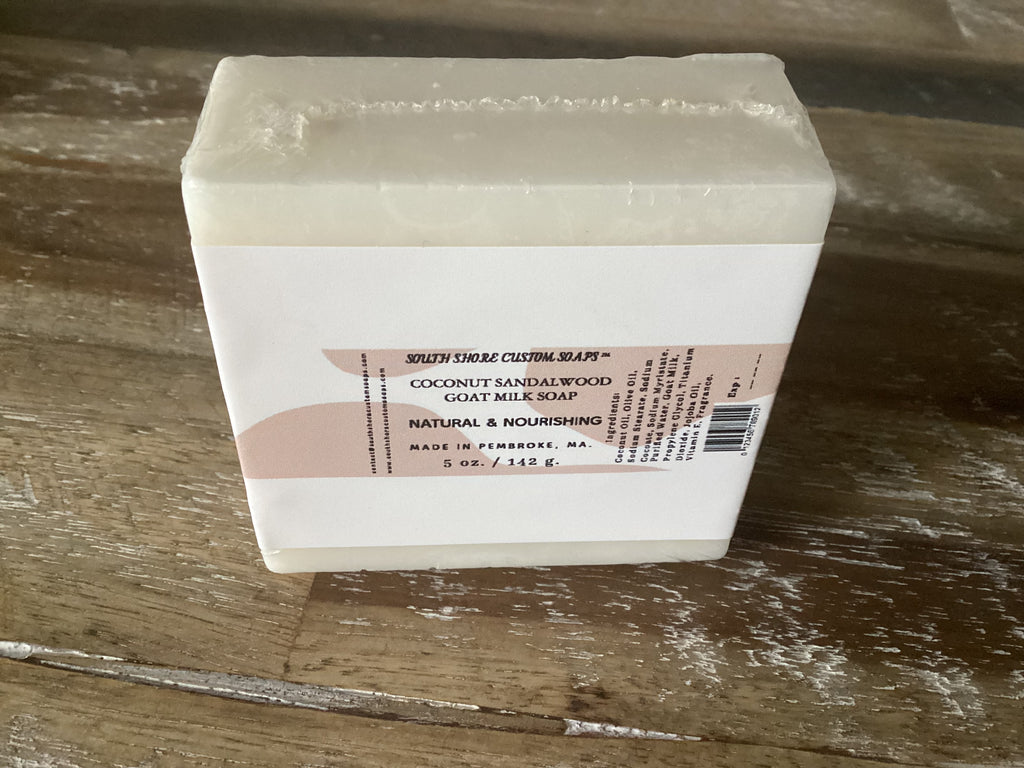 Coconut Sandalwood Goat Milk Soap