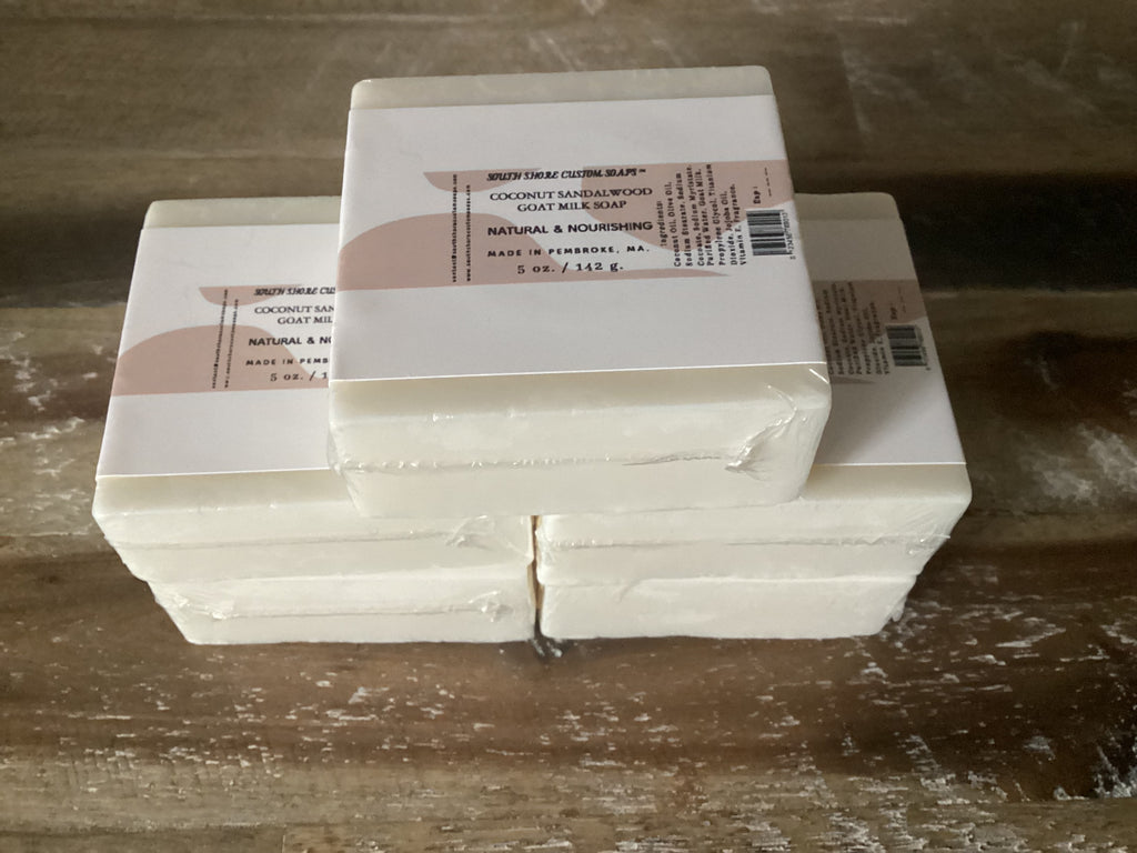 Coconut Sandalwood Goat Milk Soap