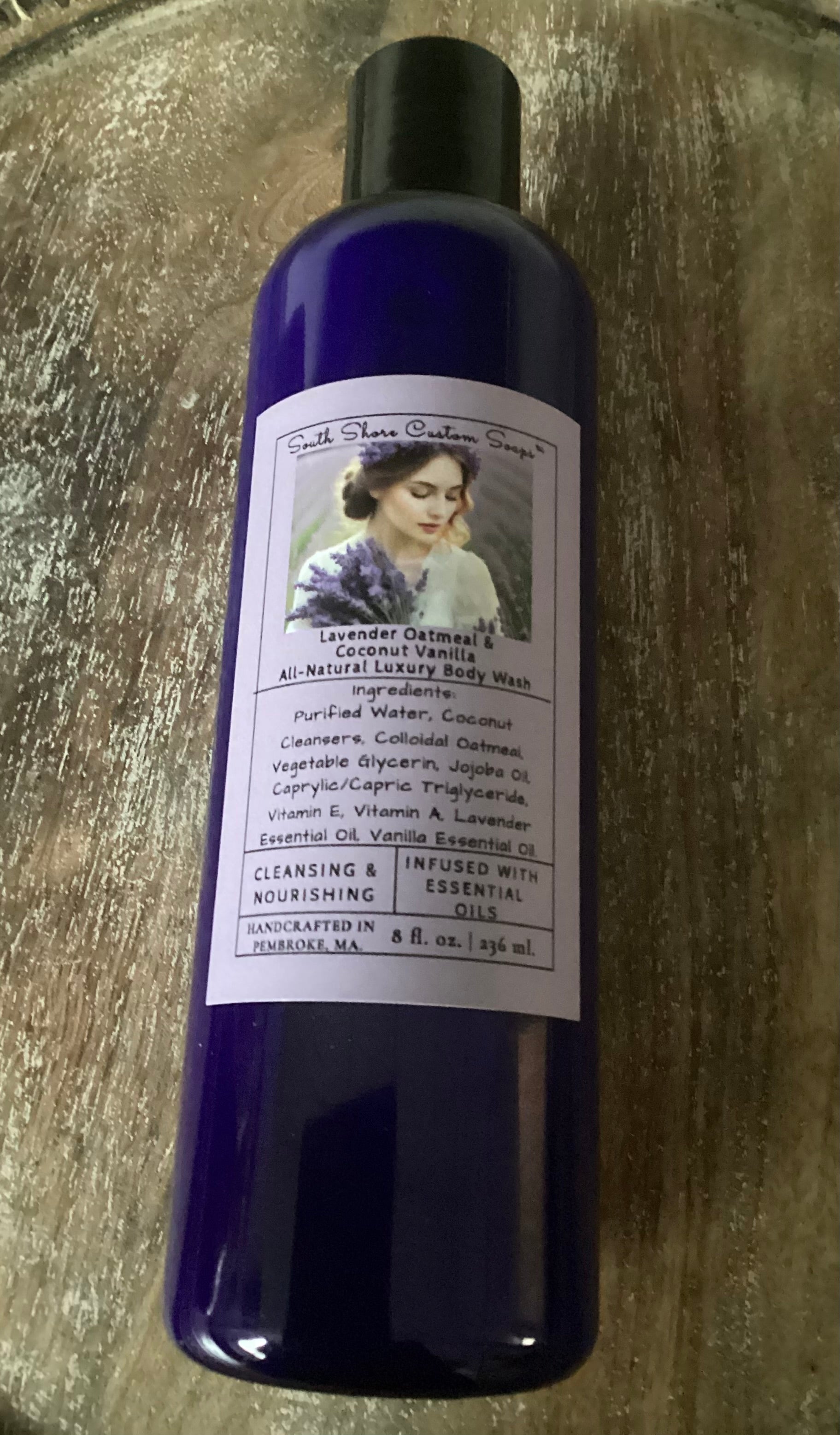 Lavender Oatmeal & Coconut Vanilla All-Natural Luxury Body Wash