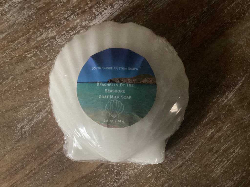 *Seashells By The Seashore* Goat Milk Soap