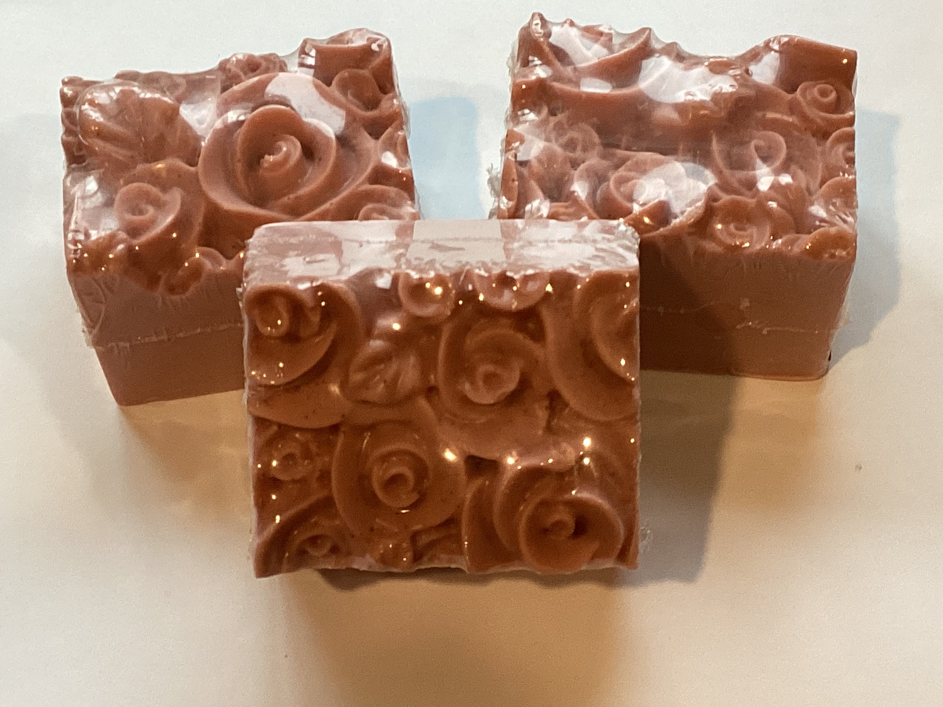 Japanese Magnolia Bar Soap with French Pink Clay Powder