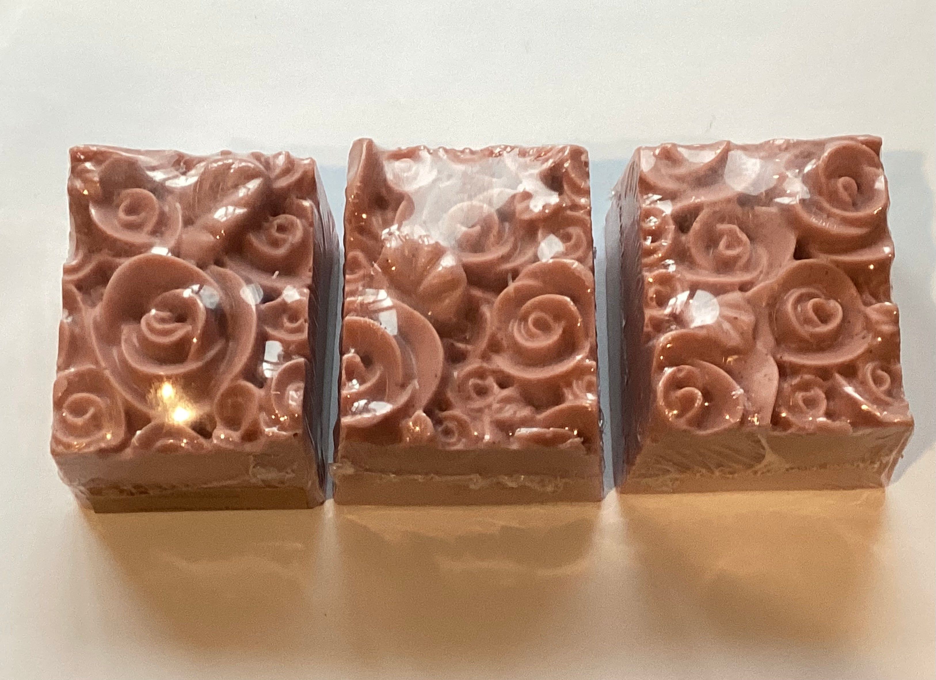 Japanese Magnolia Bar Soap with French Pink Clay Powder