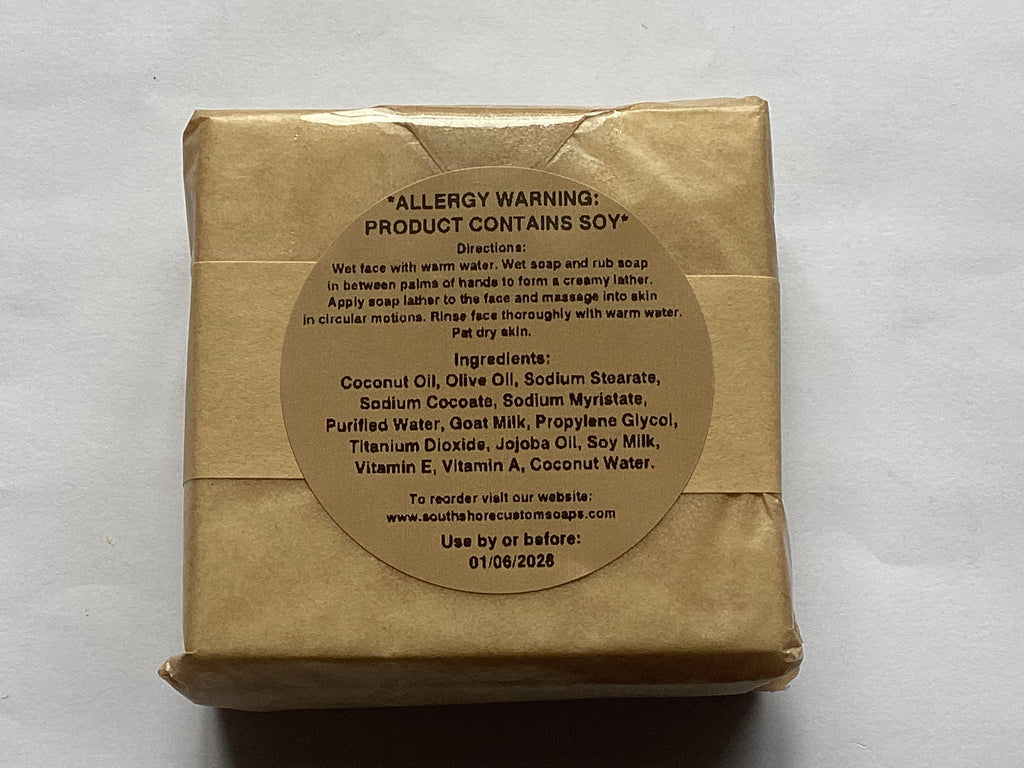 Soy Milk Gentle Nourishment Facial Cleansing Soap Bar