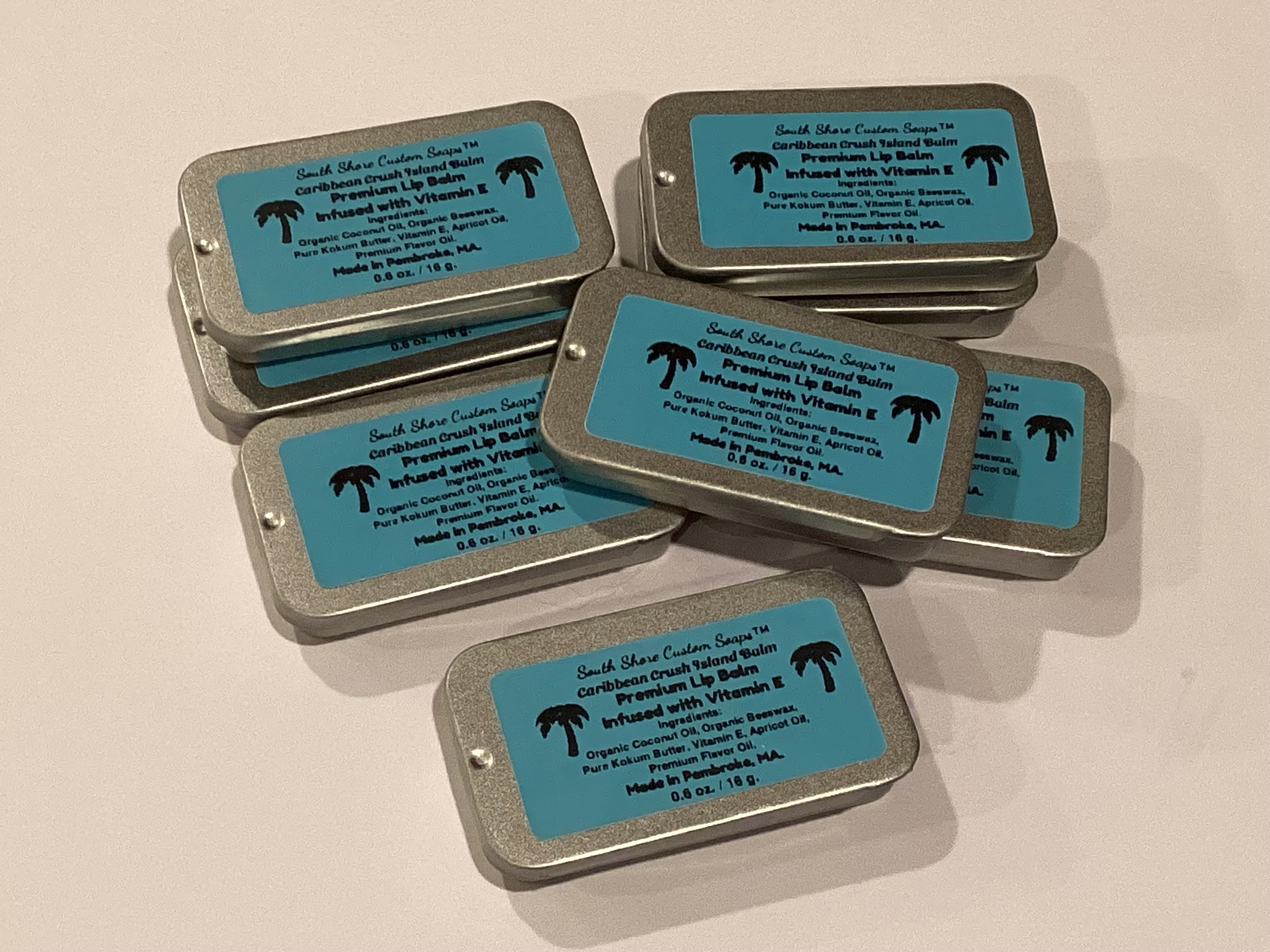 *NEW* Caribbean Crush Island Balm Premium Lip Balm Infused with Vitamin E
