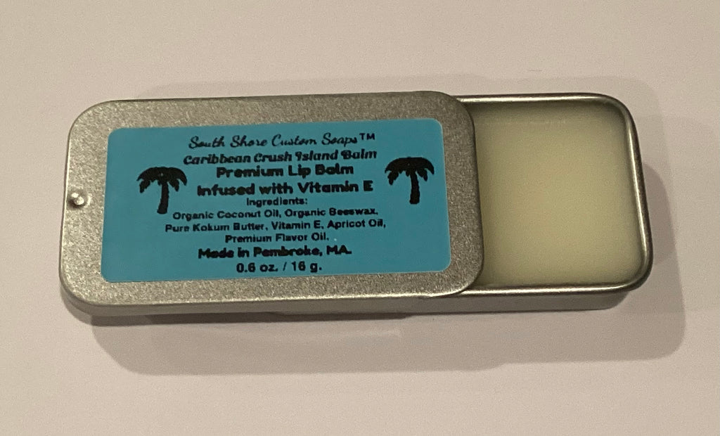 *NEW* Caribbean Crush Island Balm Premium Lip Balm Infused with Vitamin E