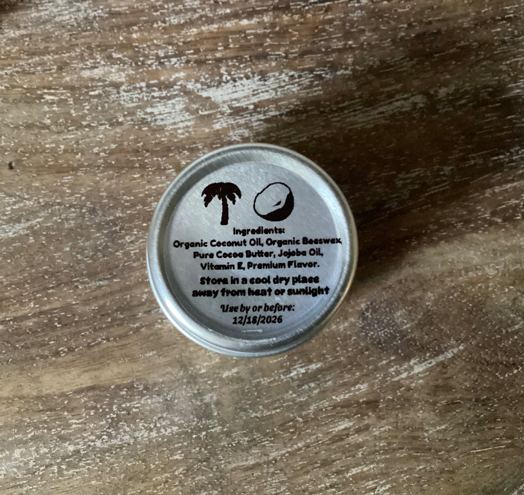 Coco-Vanilla Pure Cocoa Butter Premium Lip Balm