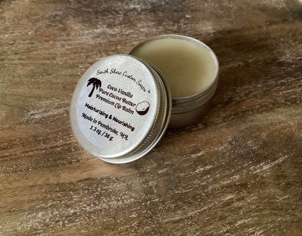 Coco-Vanilla Pure Cocoa Butter Premium Lip Balm