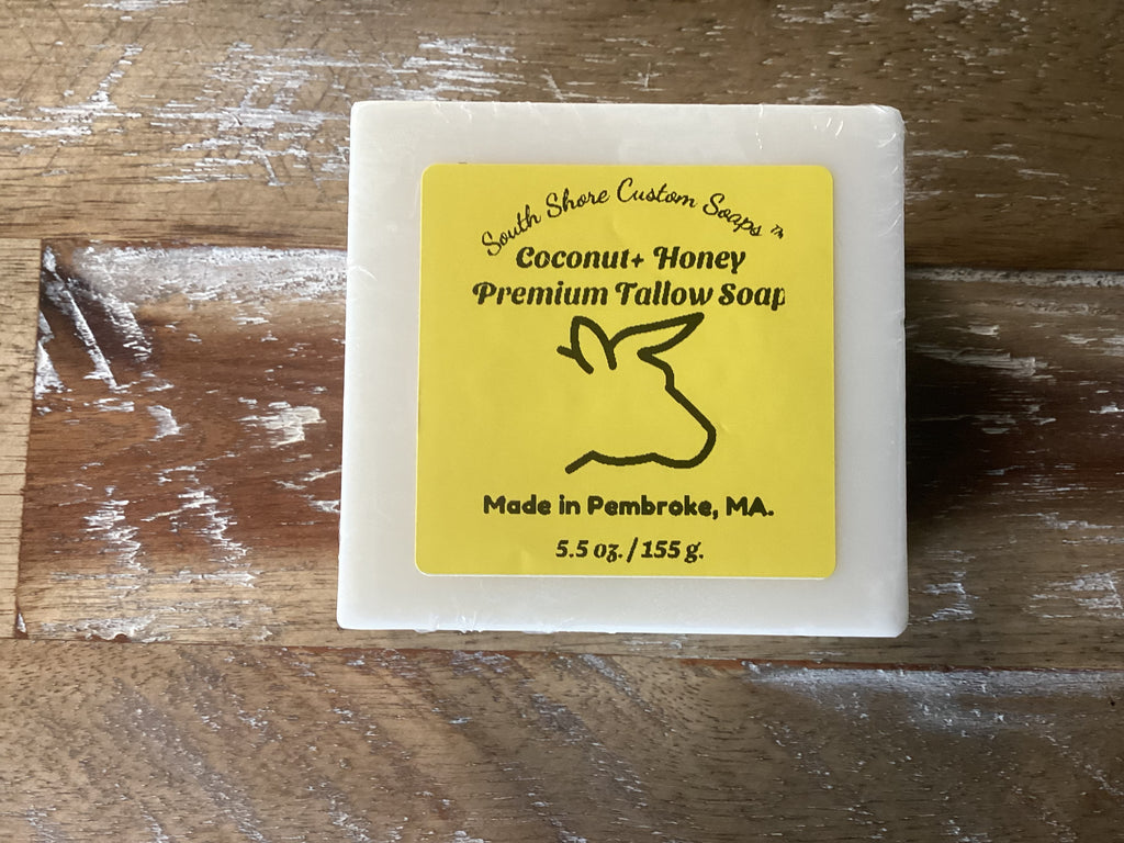 Coconut+ Honey Premium Tallow Soap