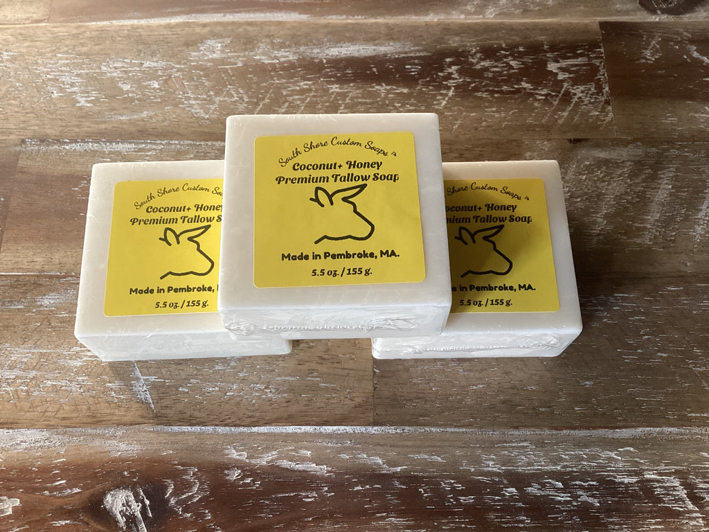 Coconut+ Honey Premium Tallow Soap