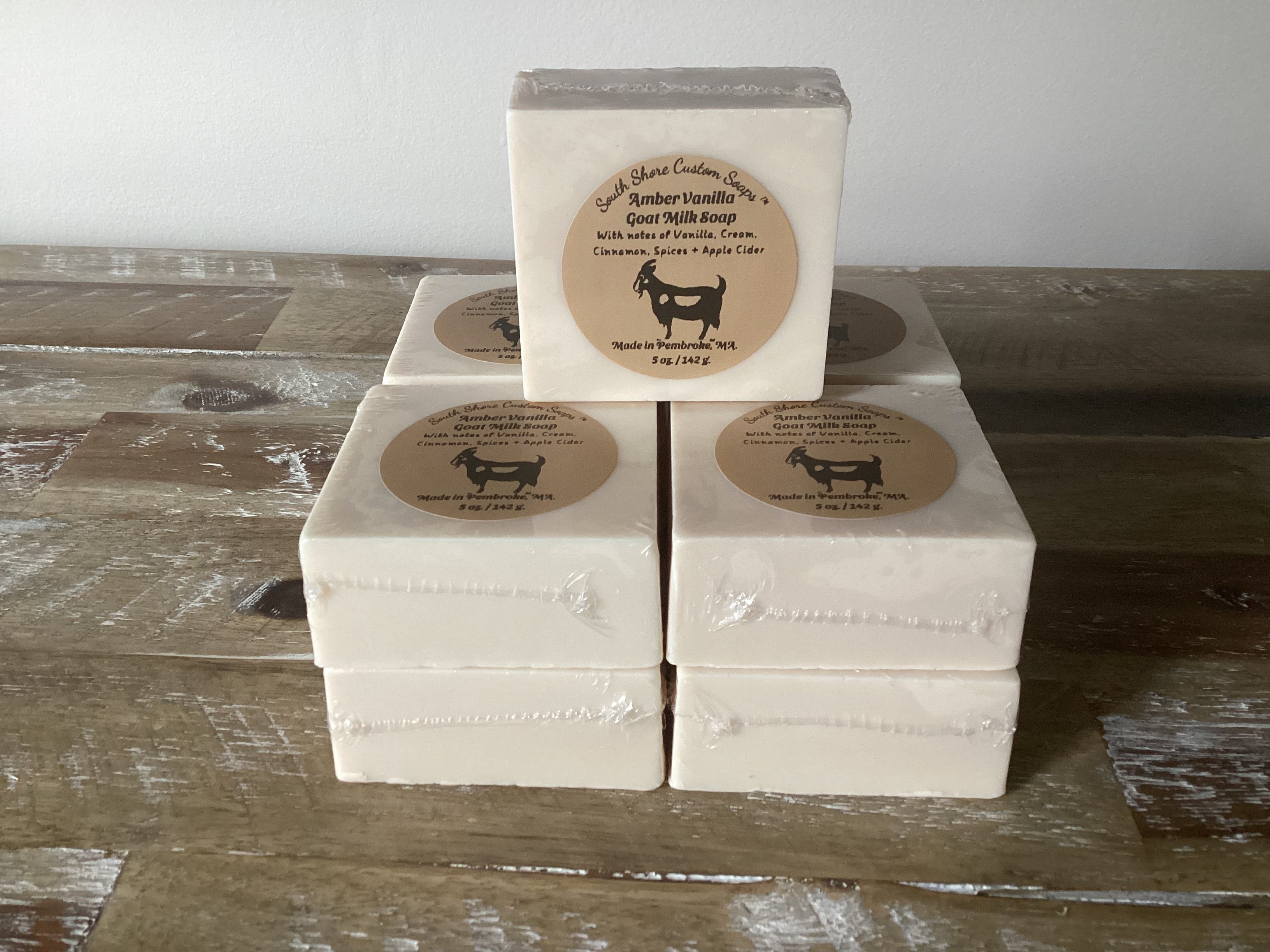 Amber Vanilla Goat Milk Soap