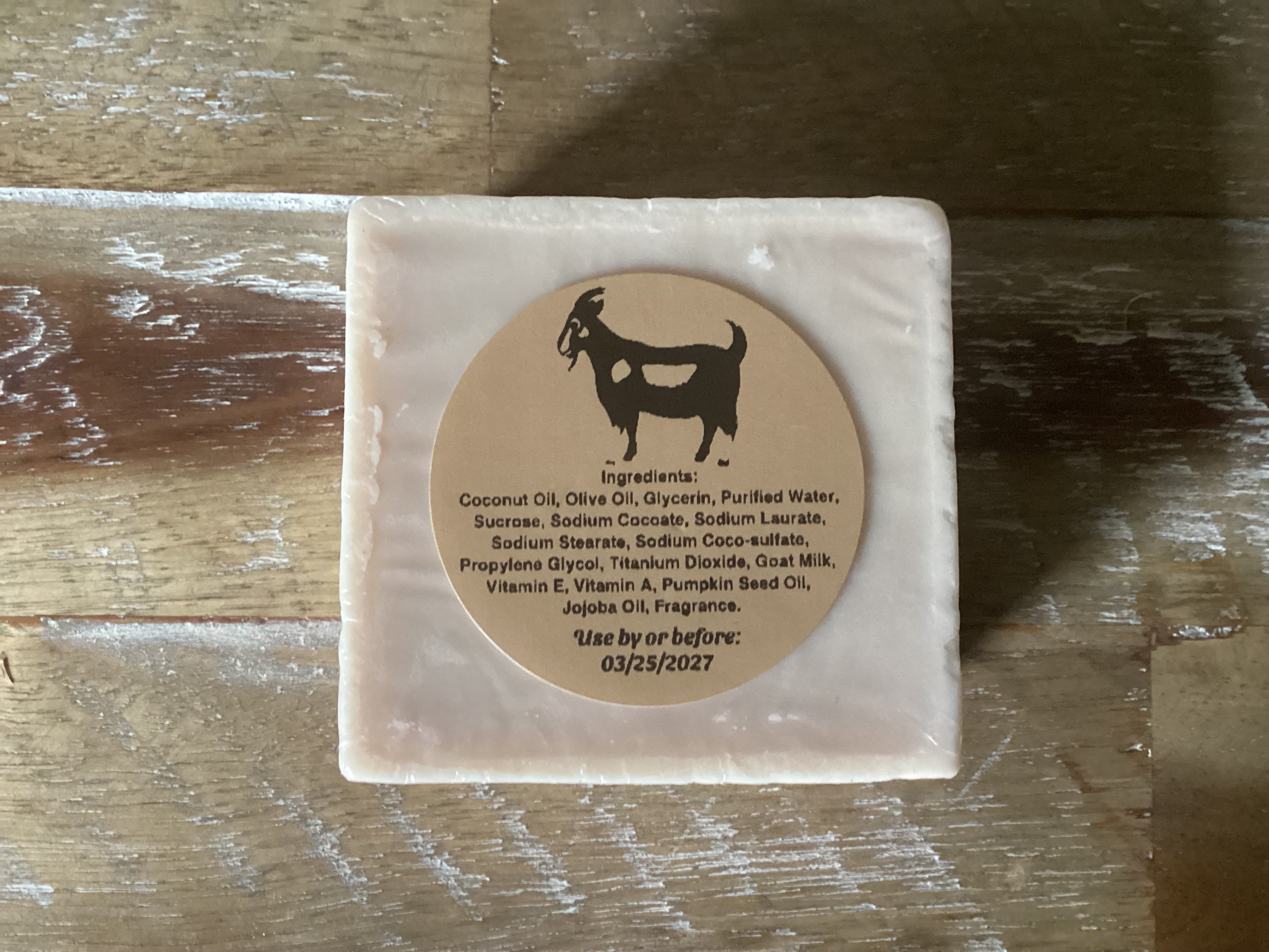 Amber Vanilla Goat Milk Soap