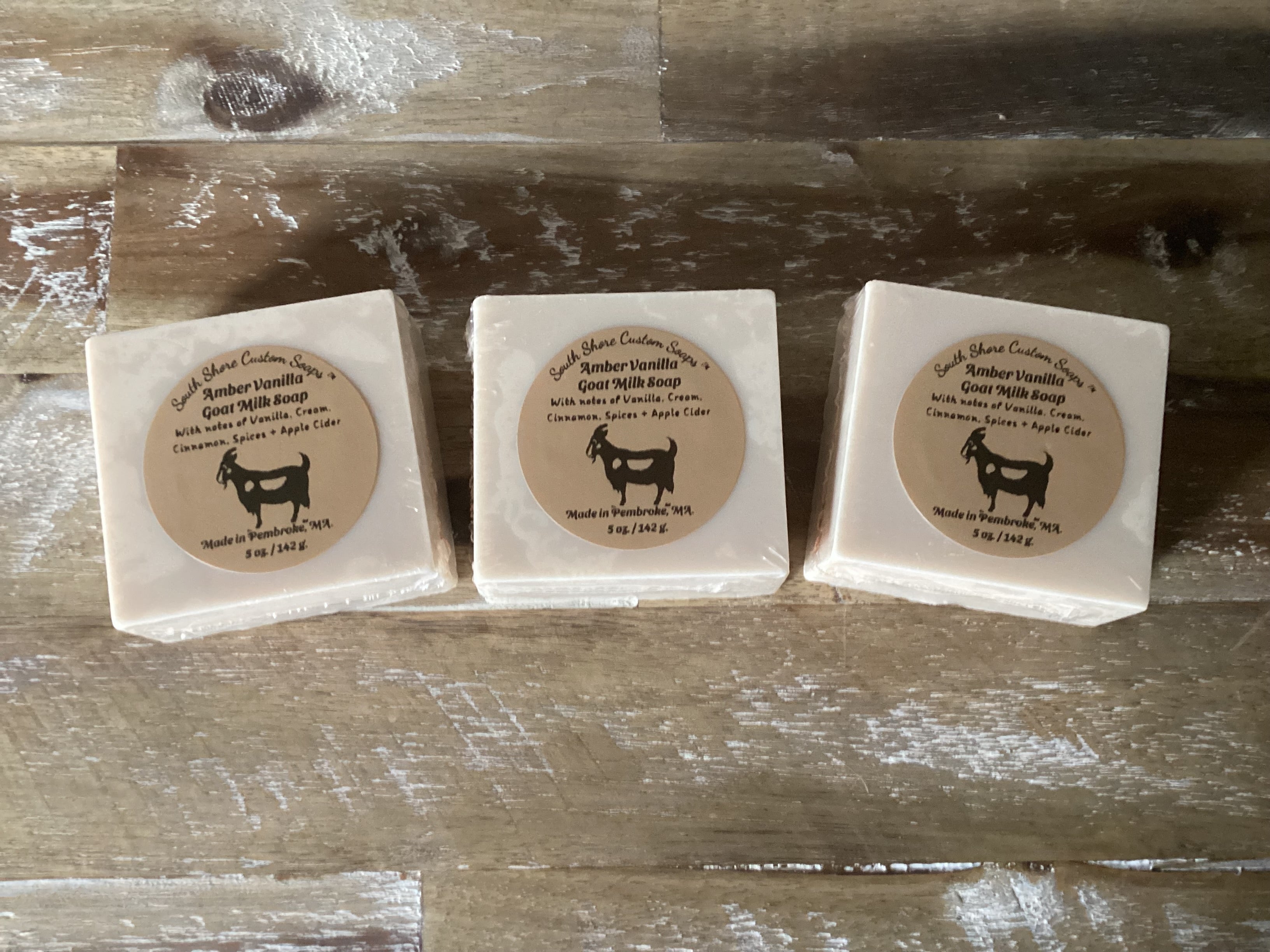 Amber Vanilla Goat Milk Soap