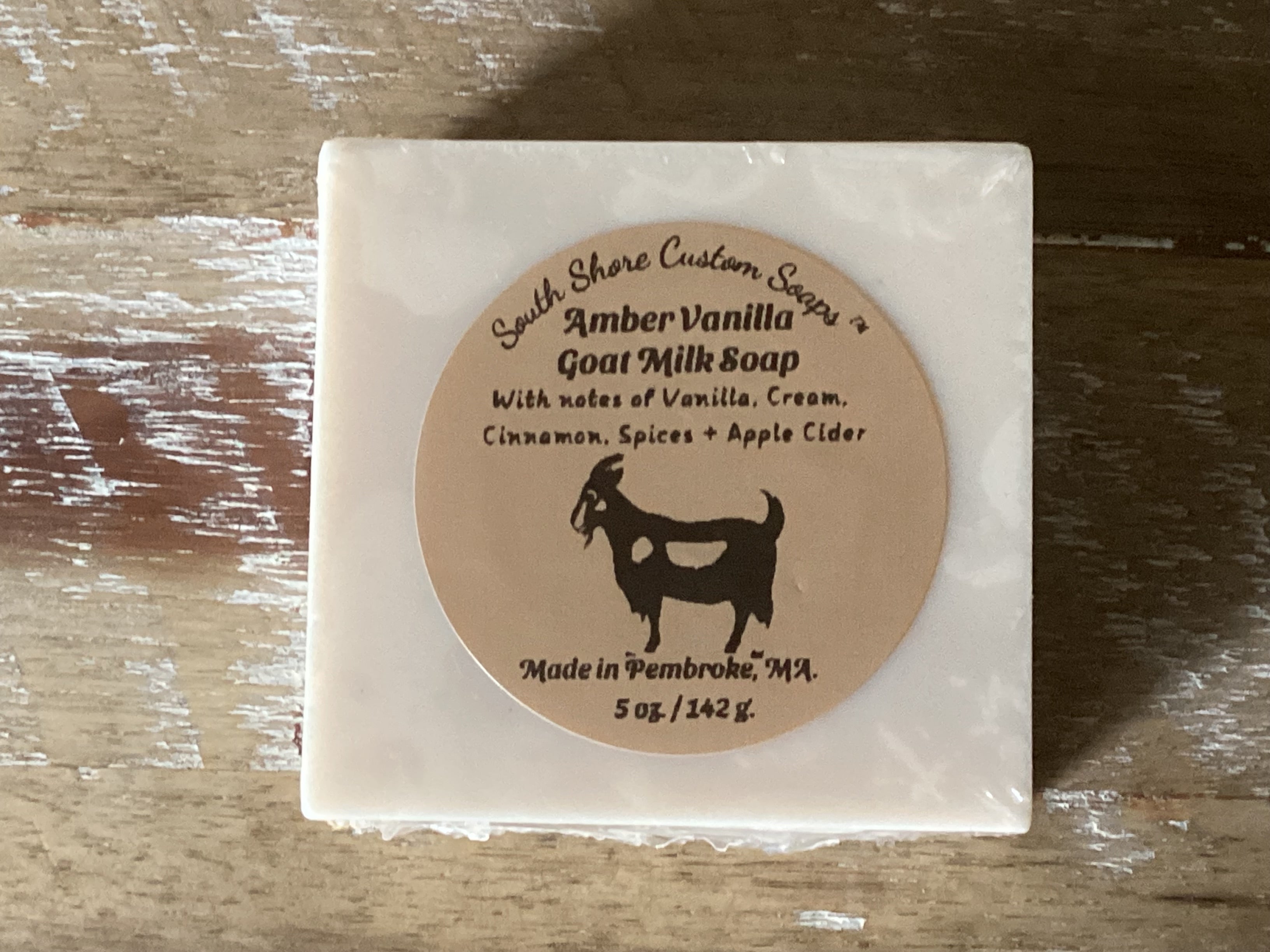 Amber Vanilla Goat Milk Soap