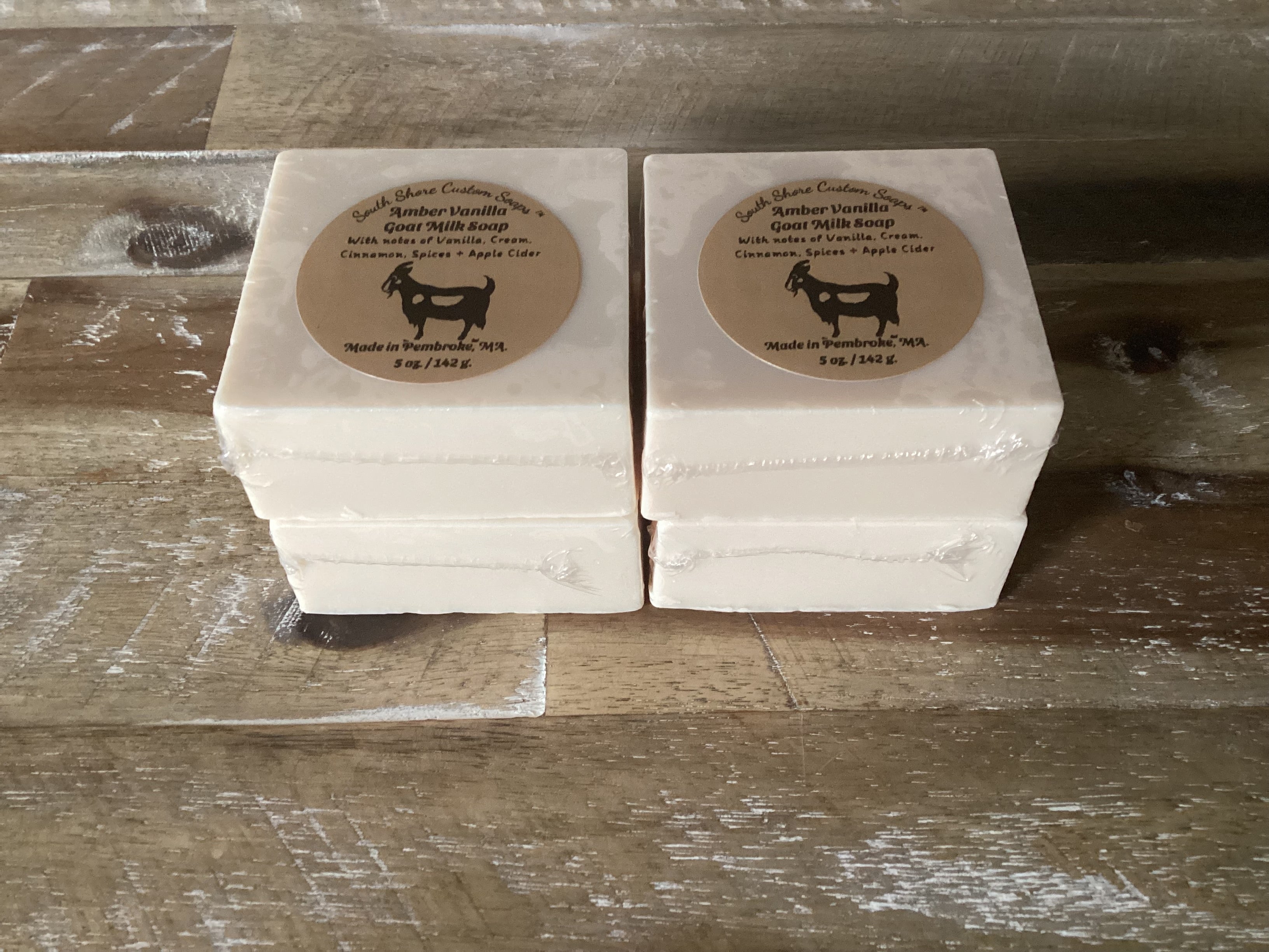 Amber Vanilla Goat Milk Soap