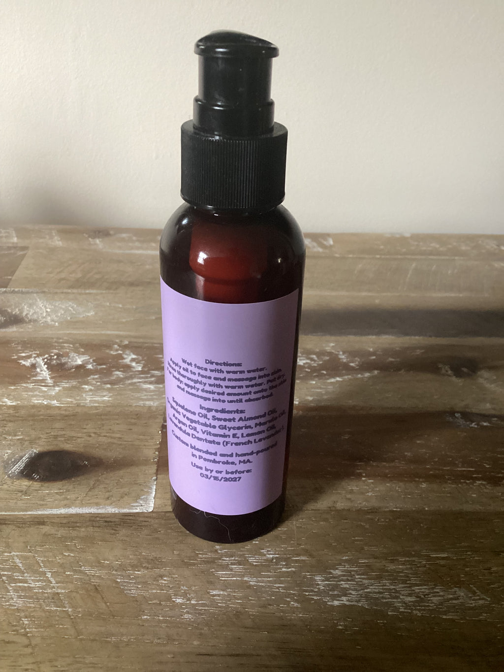 French Lavender Facial Cleansing Oil
