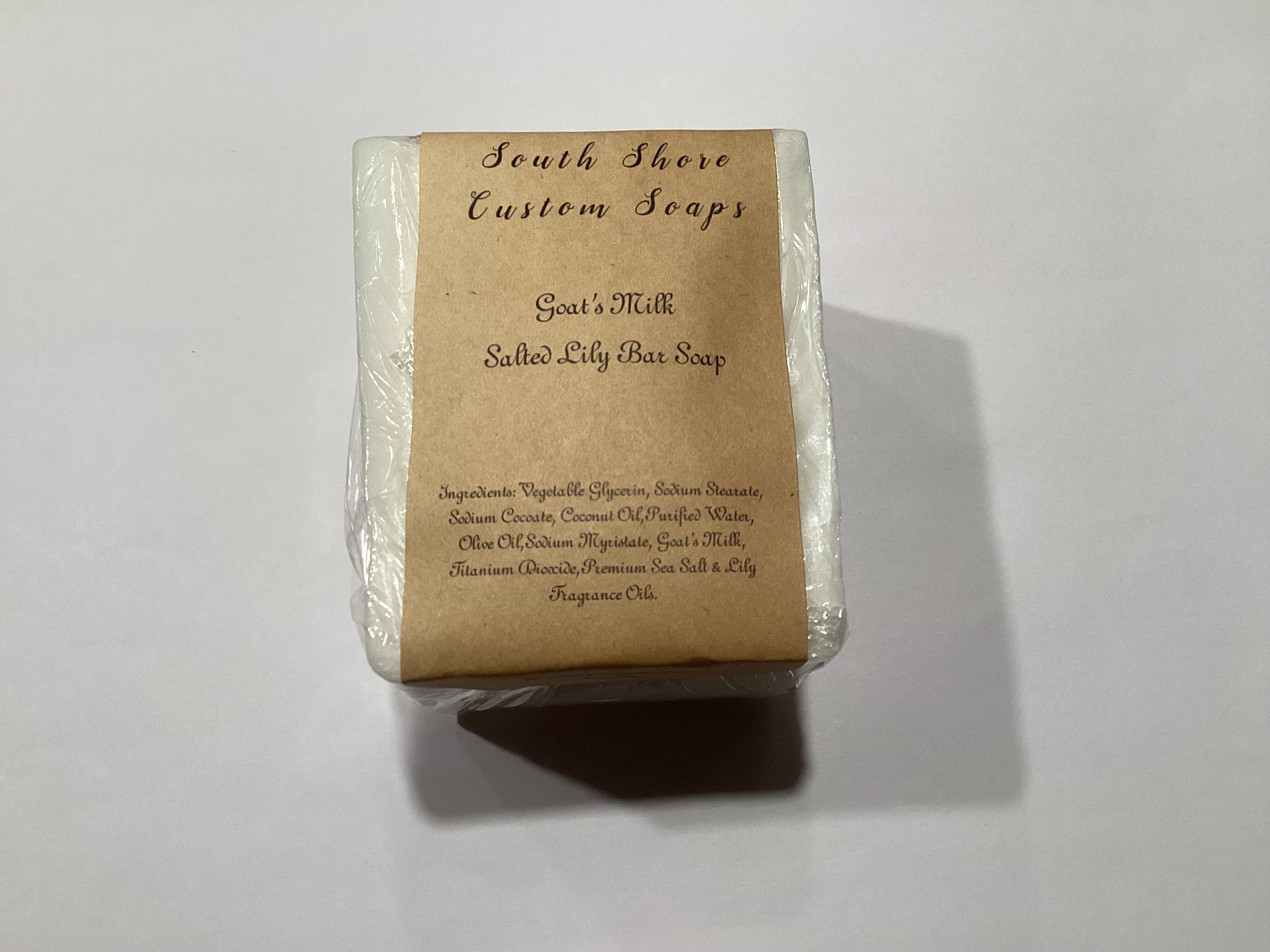 Goat’s Milk Salted Lily Bar Soap