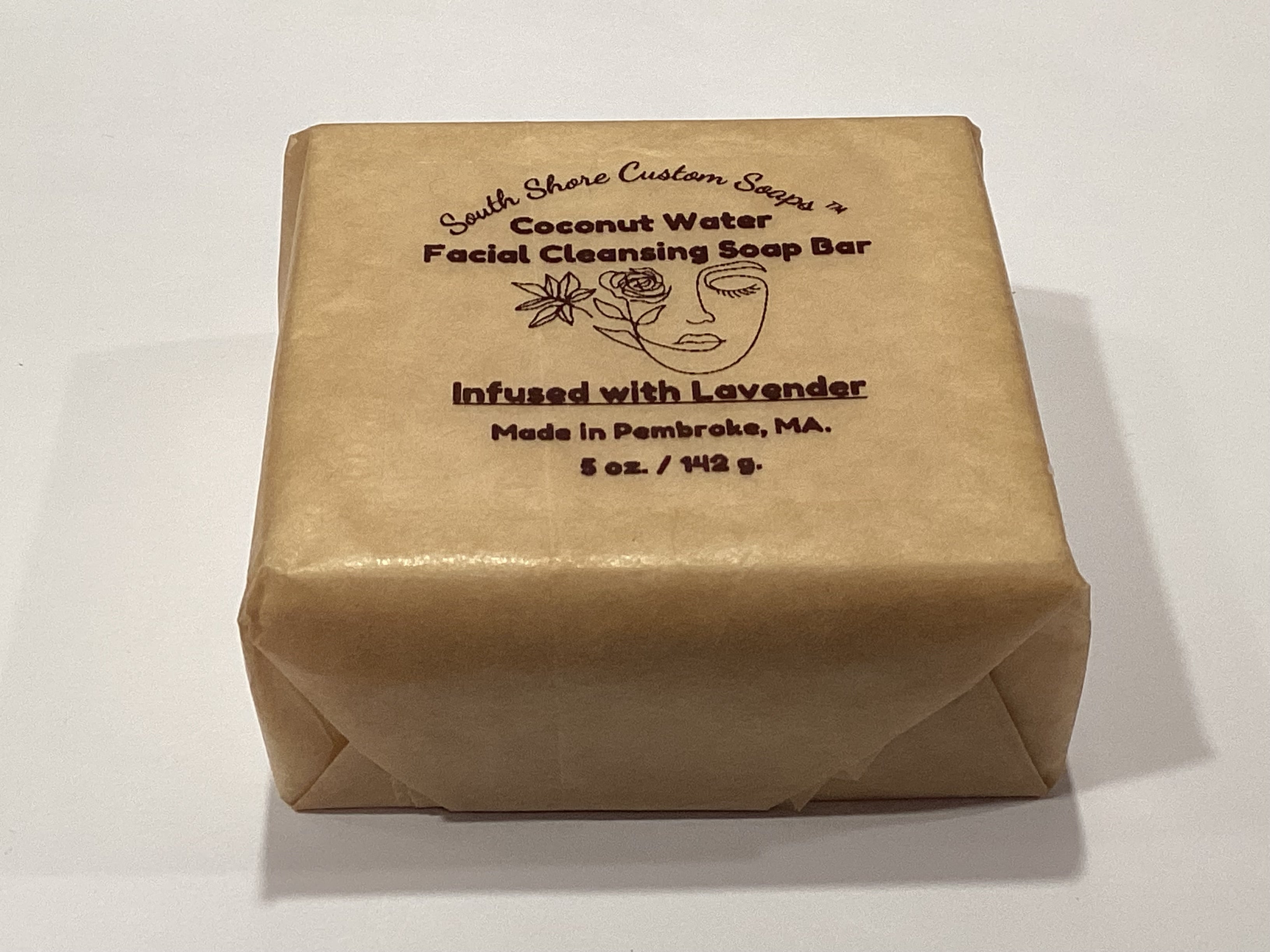 Coconut Water Facial Cleansing Soap Bar