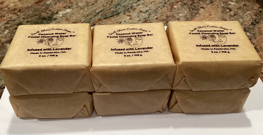 Coconut Water Facial Cleansing Soap Bar