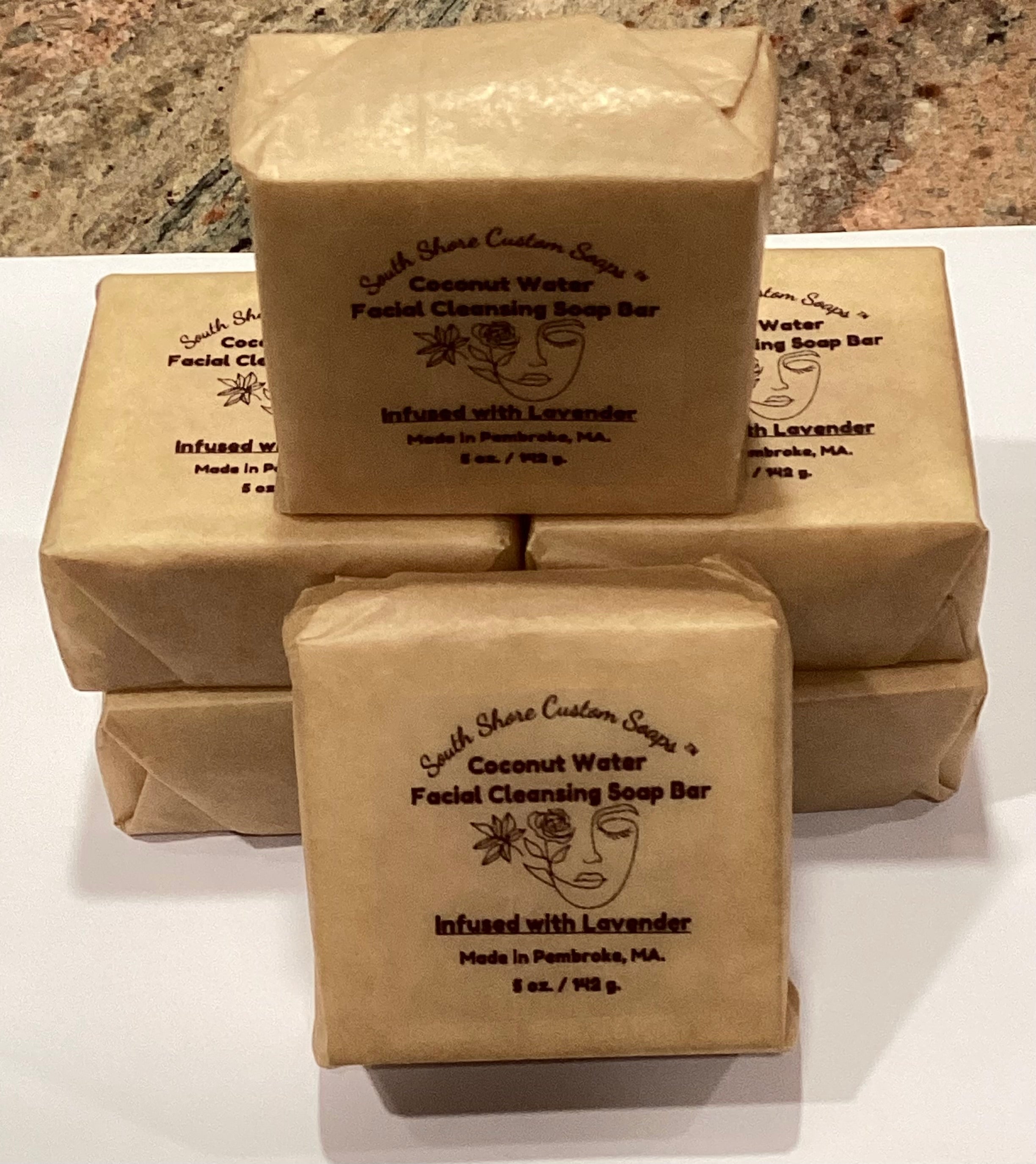 Coconut Water Facial Cleansing Soap Bar