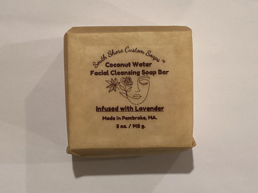 Coconut Water Facial Cleansing Soap Bar